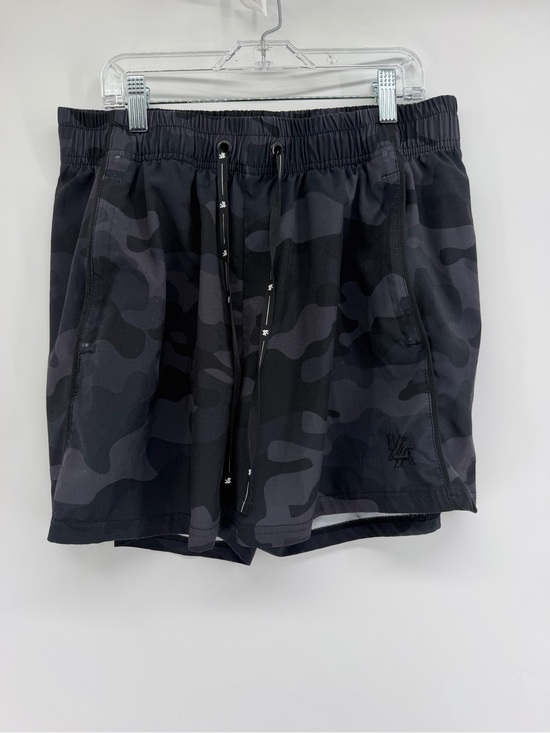 YoungLA Other - YoungLA Black & Gray Camo Athletic Shorts